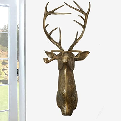 Deer Head Wall Art - Artificial Deer Head Sculpture Wall Decor