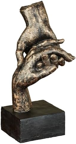 Touch of Class Embracing Hold Bronze Hand Sculpture
