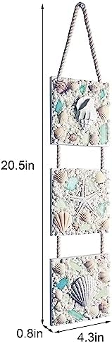 Flangairy 3D Seashell Starfish Conch Wall Decor