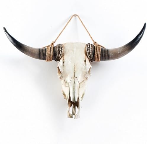 Handcrafted Longhorn Cow Skull Wall Decor