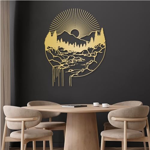 Yemwot Metal Wall Art 24x30 Inches