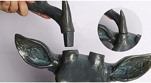 REMYS Home Wall Sculpture Deer Head Decor