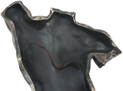 Bronze Finish Male Backside Sculpture Wall Decor