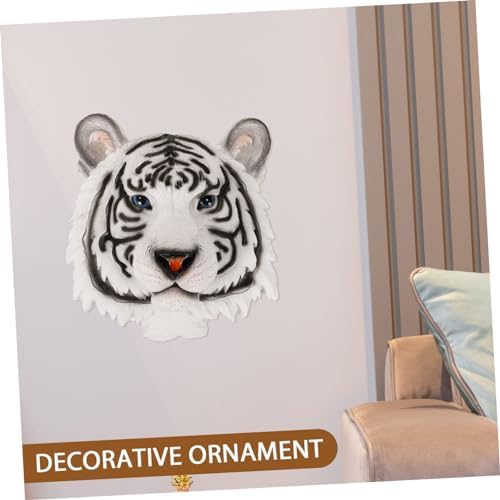 PRETYZOOM Realistic Animal Head Wall Sculpture Decor