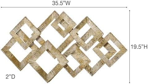 Touch of Class Diamond Illusions Wall Art Sculpture