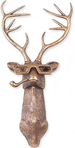Joogour Wall Mounted Deer Sculpture Art Deco Home Decor