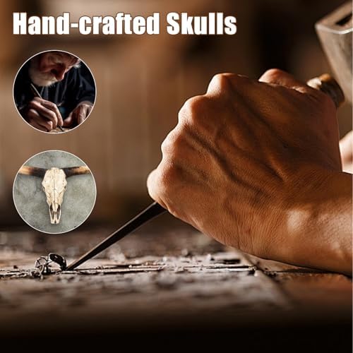 Ysjndasm 71 Inch Large Longhorn Cow Skull Wall Decor