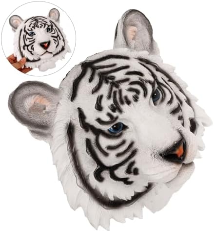 PRETYZOOM Realistic Animal Head Wall Sculpture Decor