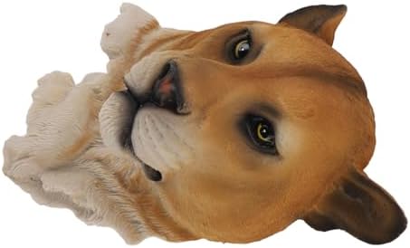 Flexman Resin Leopard Wall Sculpture 3D Animal Head Decor