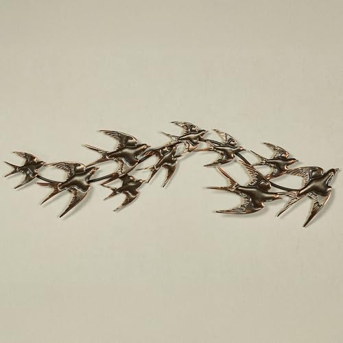 Soaring Birds Metal Wall Art Topper