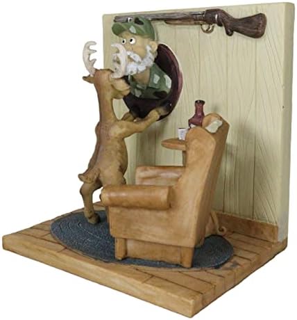 Ebros Gift Comical Buck Stag Deer Wall Decor