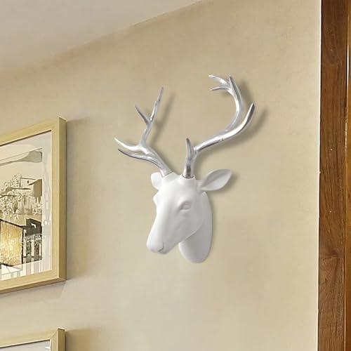 SAC SMARTEN ARTS Wall Mounted Deer Head Sculpture