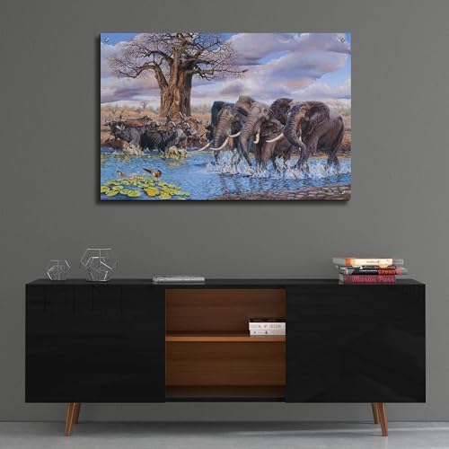 Epic Art Waterhole Acrylic Wall Art 36x24