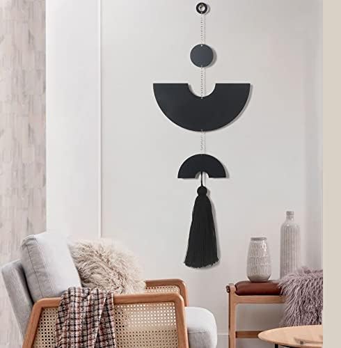 Black Metal Wall Art 31 H Wall Decor Sculpture