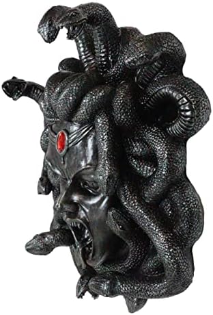 Ebros Greek Mythology Medusa Wall Decor Statue 16 Inch Tall