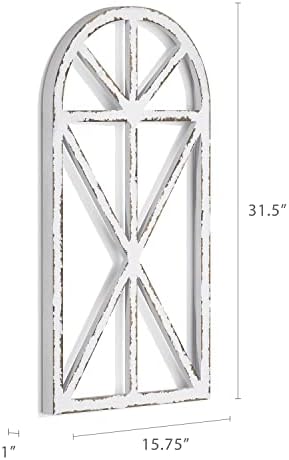 Barnyard Designs 1575x315 Rustic Window Frame Wall Decor