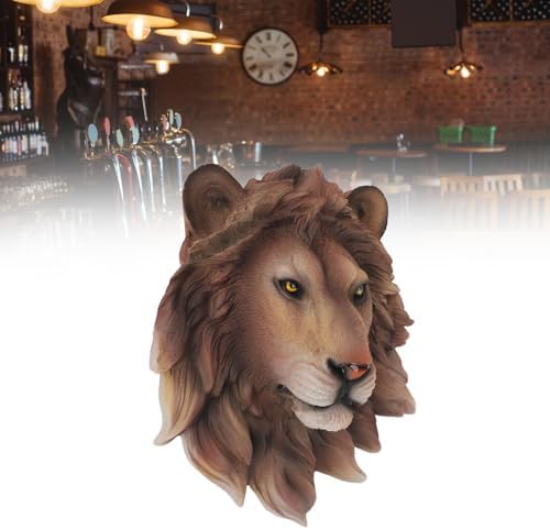 Flexman Resin Wildlife Head Wall Decor