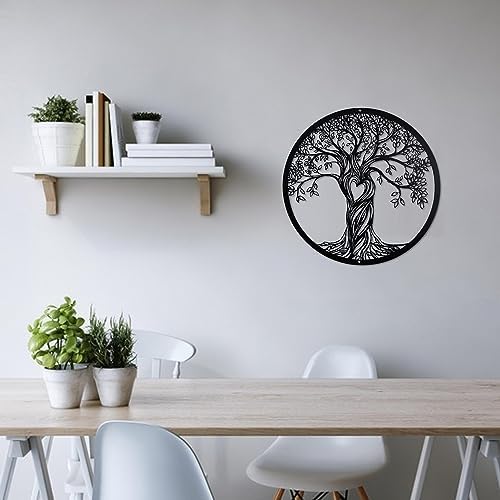 Metal Wall Decor Tree of Life Art Sculpture