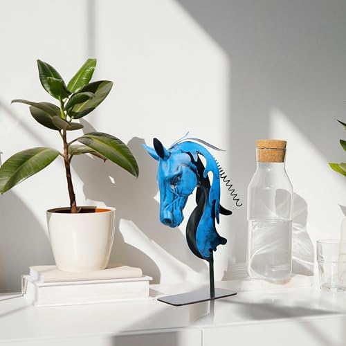 Handmade Horse Statue - Rustic Decor for Office and Home