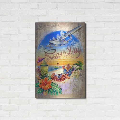 Sea Cow Ballet Metal Wall Art 24x36