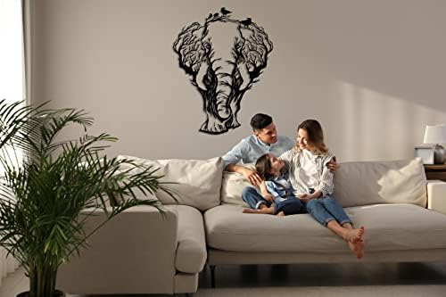 DEKADRON Wall Decor Elephant And Birds
