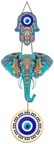Designer Elephant Wooden Wall Hanging for Home Decor