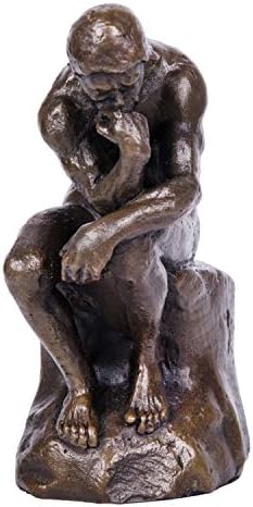 The Thinker Bronze Statue Home Decor Figurine