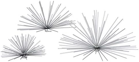 Yishida 3 Piece Starburst Wall Sculptures Set