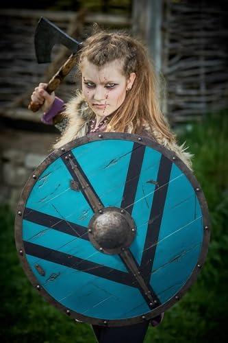 The Spidy Lagertha Wooden Viking Shield 24 Inches