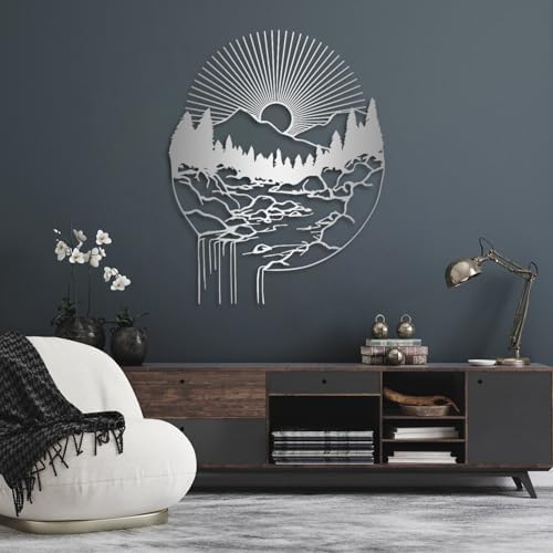 Yemwot Metal Wall Art 24x30 Inches