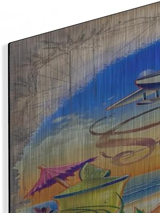 Sea Cow Ballet Metal Wall Art 24x36