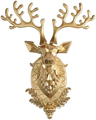KunMai Gold Deer Wall Sculpture 187