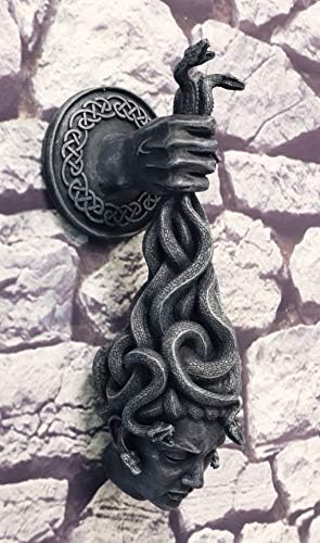 Ebros Medusa Head Wall Decor Statue 1225 Inch Tall