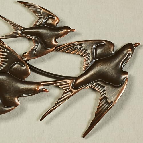 Soaring Birds Metal Wall Art Topper