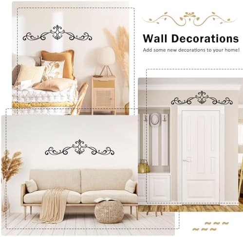 ShxTrade Metal Wall Art Decor 4-Piece Set