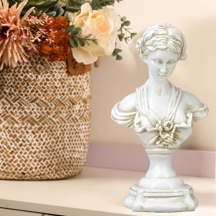 9-inch Venus Statue - Greek Goddess Resin Sculpture for Home Decor
