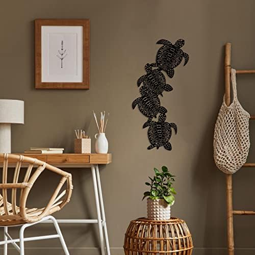 DEKADRON Metal Turtle Wall Art Decoration