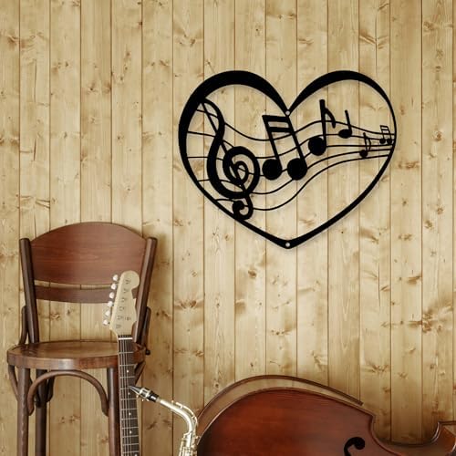 Xedatric Music Notes Wall Art Decor