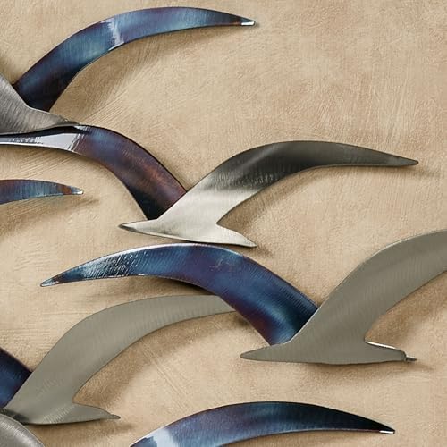 Copper Art Inc Seabirds at Sunset Wall Sculpture