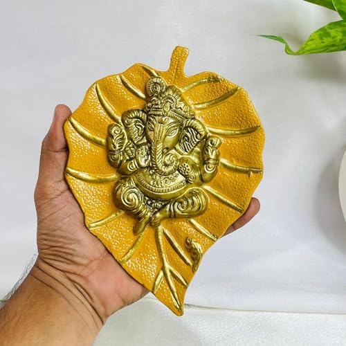 Charmy Crafts Metal Ganesha Wall Hanging Decor