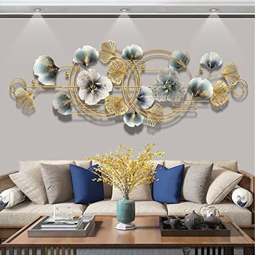 3D Ginkgo Leaf Wall Art Decor 646in x 264in