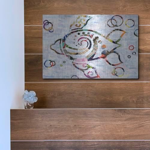 Sea Turtle Metal Wall Art 16 x 12 Inches