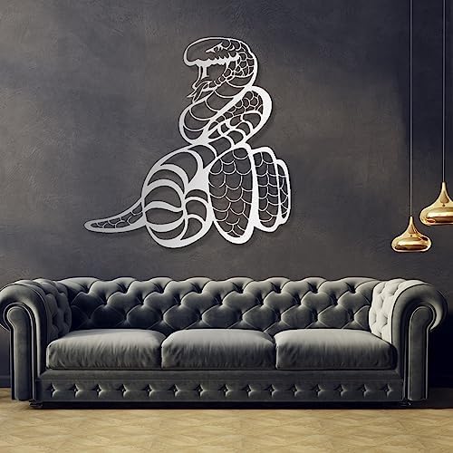 Fayholy Metal Snake Wall Art 29x29