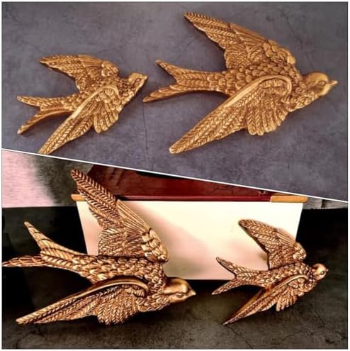 VOSAREA Resin Swallow Wall Hanging Sculpture 1