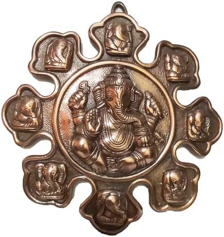 PARIJAT HANDICRAFT Lord Ganesha Wall Hanging Showpiece