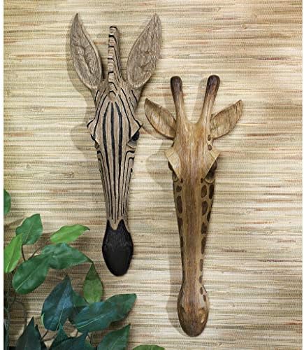Design Toscano Giraffe Wall Sculpture