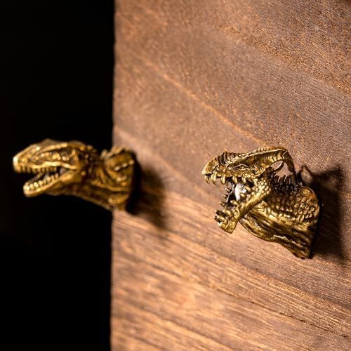 CHOVY Vintage Brass Banjo Dragon Head Wall Decor