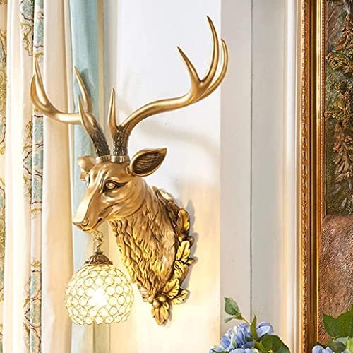 REMYS Wall Mounted Deer Head Sculpture Art Decor 1