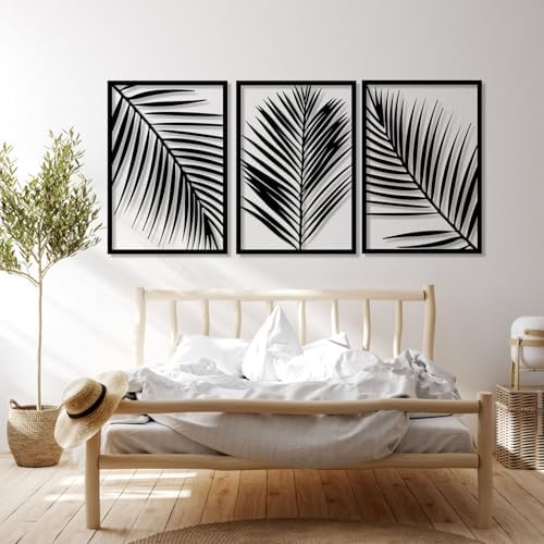 Gasijet Metal Leaf Wall Decor Set of 3
