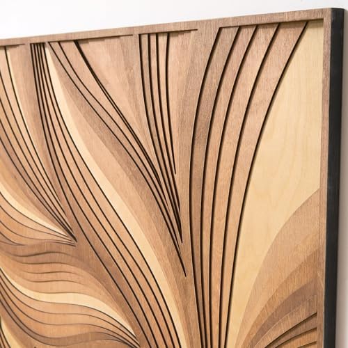 NEODECO Parametric Wood Verso Wall Sculpture - Small